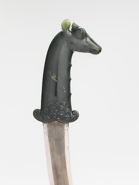 Dagger with Hilt in the Form of a Blue Bull (Nilgai)