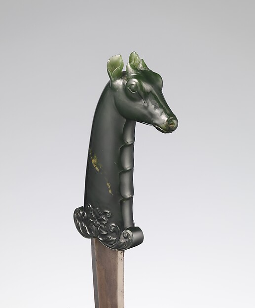 Dagger with Hilt in the Form of a Blue Bull (Nilgai)