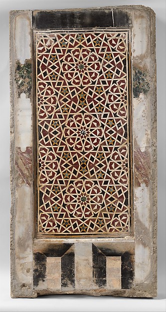 Wall Panel with Geometric Interlace | Islamic | The Met