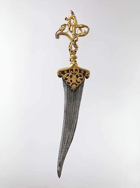 Dagger with Zoomorphic Hilt