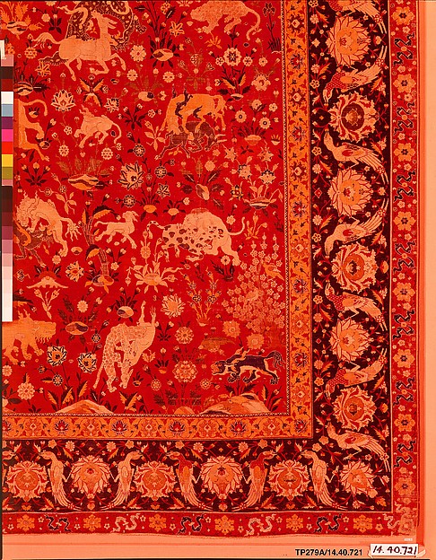 Silk Animal Carpet