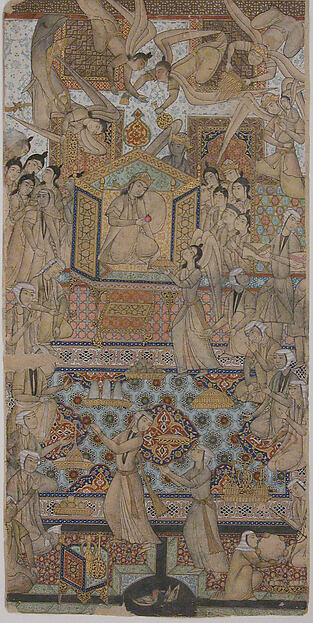 The Queen of Sheba Enthroned