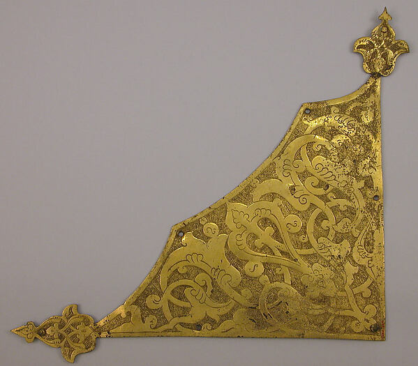 Tombak Gilded Plaque