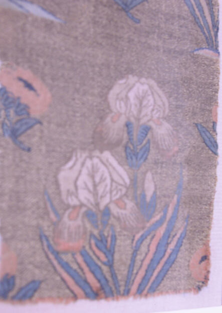 Textile Fragments with Irises