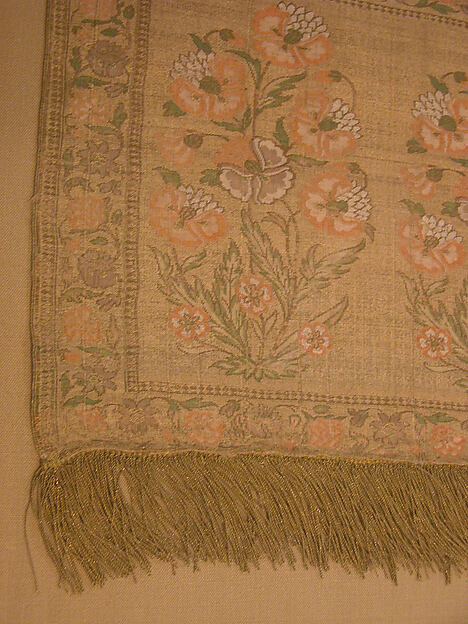 Sash with Flowering Plants