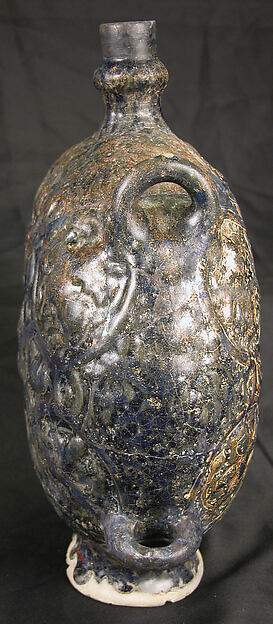 Flask with Zodiac medallions