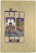 "Zahhak is Told His Fate", Folio from the Shahnama (Book of Kings) of Shah Tahmasp