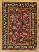 Silk Animal Carpet