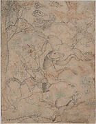 Mounted Hunter with Dog Pursuing Game Birds