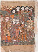 "The Dishonest Goldsmith is Hanged", Folio from a Kalila wa Dimna