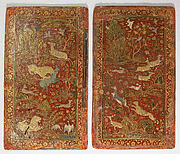 Bookbinding with Animals in a Landscape