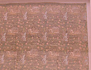 Brocade with Hunting Scene
