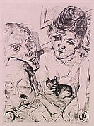 Evening (Self-Portrait with the Battenbergs)