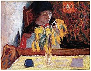 Woman with Mimosa