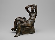 Nude Seated on a Sofa