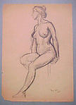 Seated Female Nude in Matisse's Studio