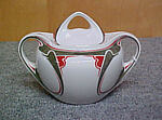 Sugar bowl with lid