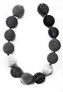 Beaded Bead Necklace