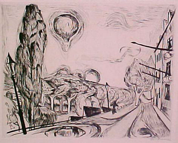 Landscape with a Balloon