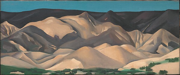 Stunning Image of Georgia OKeeffe and Near Abiquiu, New Mexico in 1930 