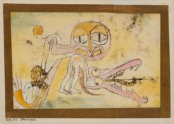 Check Out What Paul Klee and The Hypocrites Looked Like  in 1919 