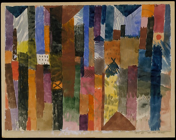 Stunning Image of Paul Klee in 1915 