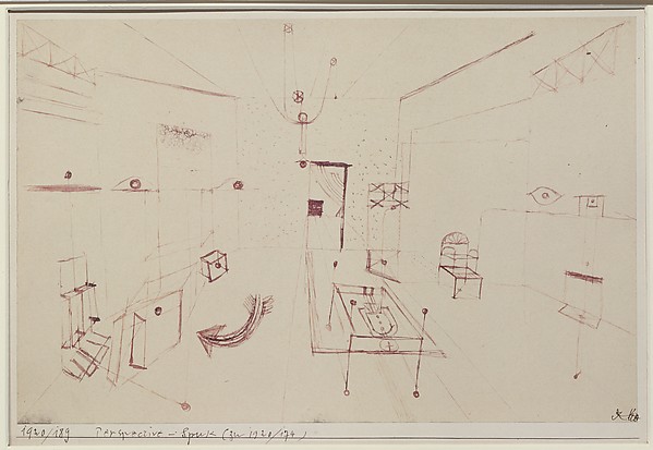 What Did Paul Klee and Phantom Perspective Look Like  in 1920 