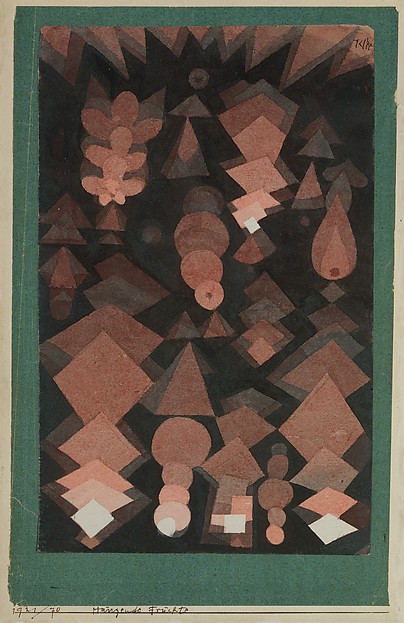 Check Out What Paul Klee and Suspended Fruit Looked Like  in 1921 