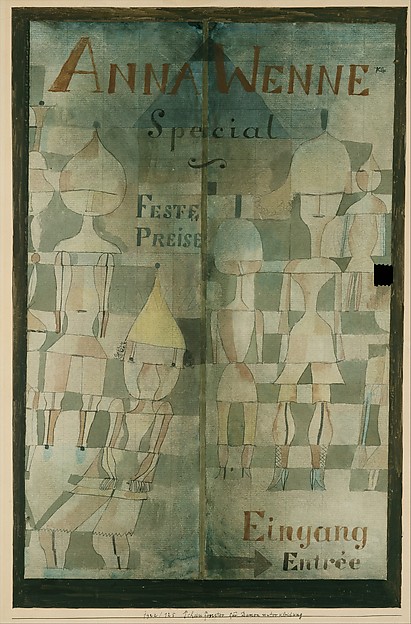Check Out What Paul Klee and Window Display for Lingerie Looked Like  in 1922 