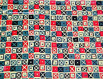 "Cross Patch" Textile