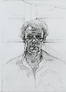Study for the Artist's Head, from "Night Portrait with Blue Easel"