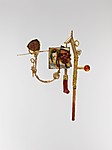 Brooch in Book (Homage to Cy Twombly and Joseph Cornell)
