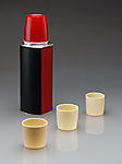 Thermos bottle and cups