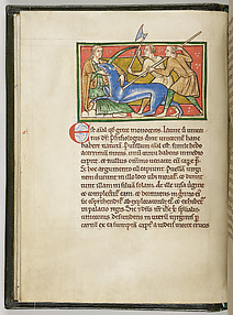A Maiden Taming a Unicorn, from the Worksop Bestiary