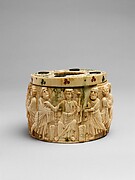 Pyxis with the Miracle of Christ’s Multiplication of the Loaves