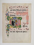 Saint Benedict Resuscitating a Boy in an Initial D