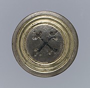 Disk brooch