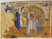 Initial C with Saint Lawrence
