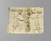 Panel from an Ivory Casket with the Story of Adam and Eve