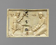 Panels from an Ivory Casket with the Story of Adam and Eve