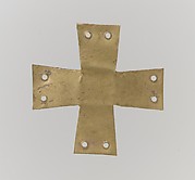 Gold Appliqué in the Form of a Cross