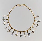 Necklace with Pendant Crosses