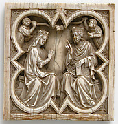 Plaque with the Coronation of the Virgin
