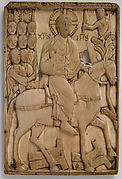 Plaque with Jesus’ Entry into Jerusalem