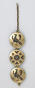 Chain with Birds and Geometric Motifs