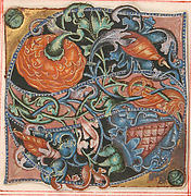 Manuscript Leaf Cutting from a Choir Book