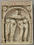 Icon with Christ Pantepotes and the Chorus of Saints