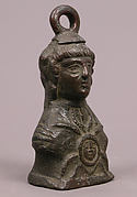 Steelyard weight in the form of Athena