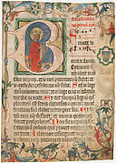 Manuscript Leaf from a Missal