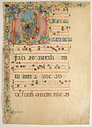 Manuscript Leaf from a Choir Book